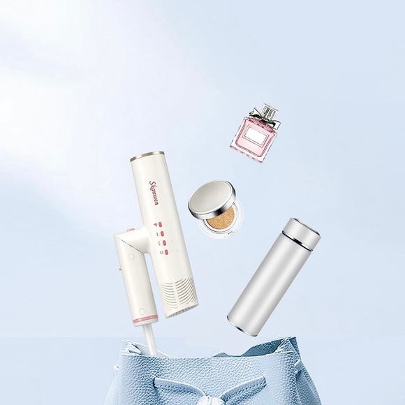 SKANWEN Ionic Hair Dryer with Folding Handle, 110,000 RPM High-Speed Blow Dryer - Picture 7 of 10